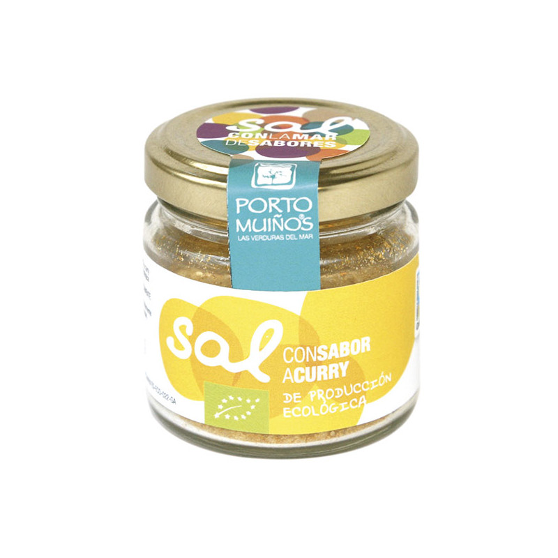 SAL CON SABOR A CURRY ECO TARRO 90g